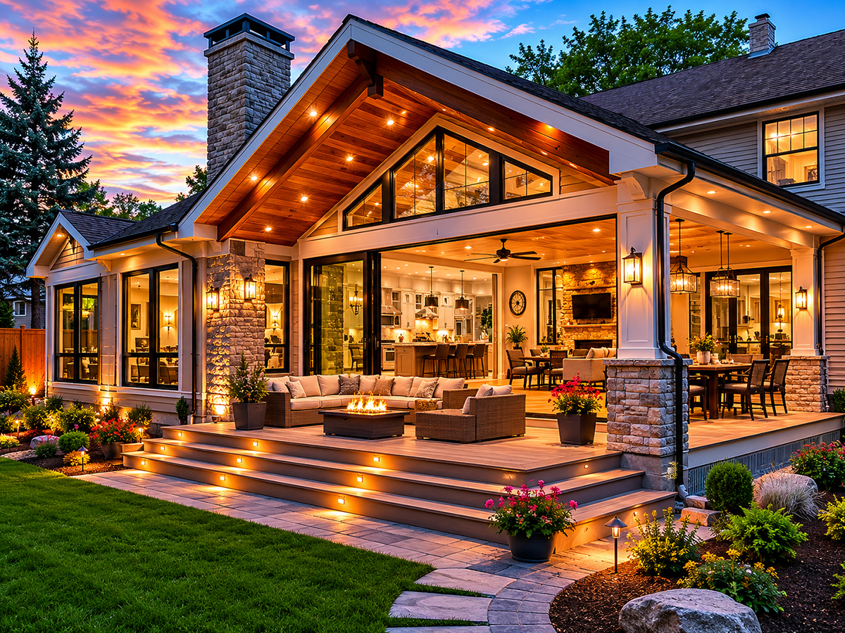 Home additions portfolio by Four Seasons Enterprise in Connecticut